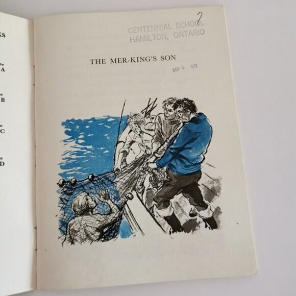 Mer-King's Son by Sheila K McCullagh Student Reader Book 1970s Vintage Pirates - Picture 4 of 7